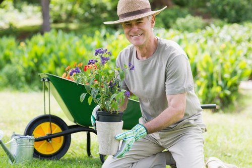 Pristine and well-maintained lawn by Highgate professionals